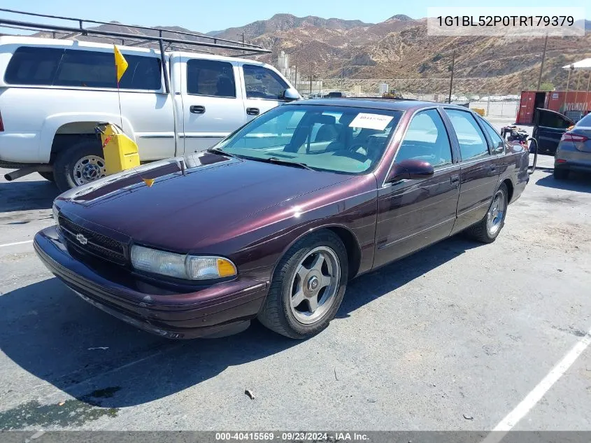 1G1BL52P0TR179379 1996 Chevrolet Caprice / Impala Classic Ss