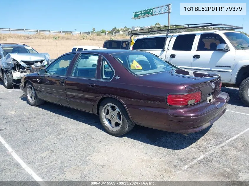 1G1BL52P0TR179379 1996 Chevrolet Caprice / Impala Classic Ss