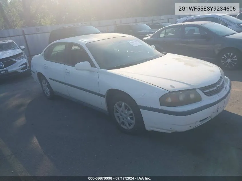 2000 Chevrolet Impala VIN: 2G1WF55E3Y9234606 Lot: 39879998