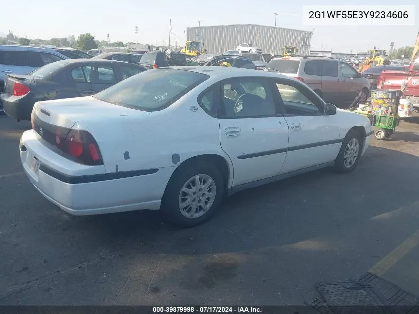 2000 Chevrolet Impala VIN: 2G1WF55E3Y9234606 Lot: 39879998