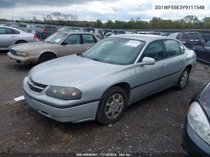 2G1WF55E3Y9111548 2000 Chevrolet Impala