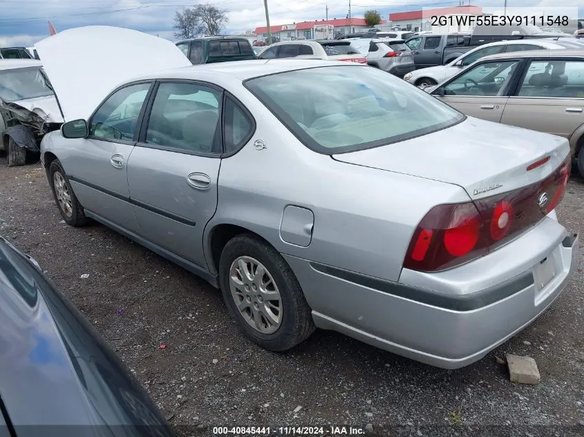 2G1WF55E3Y9111548 2000 Chevrolet Impala