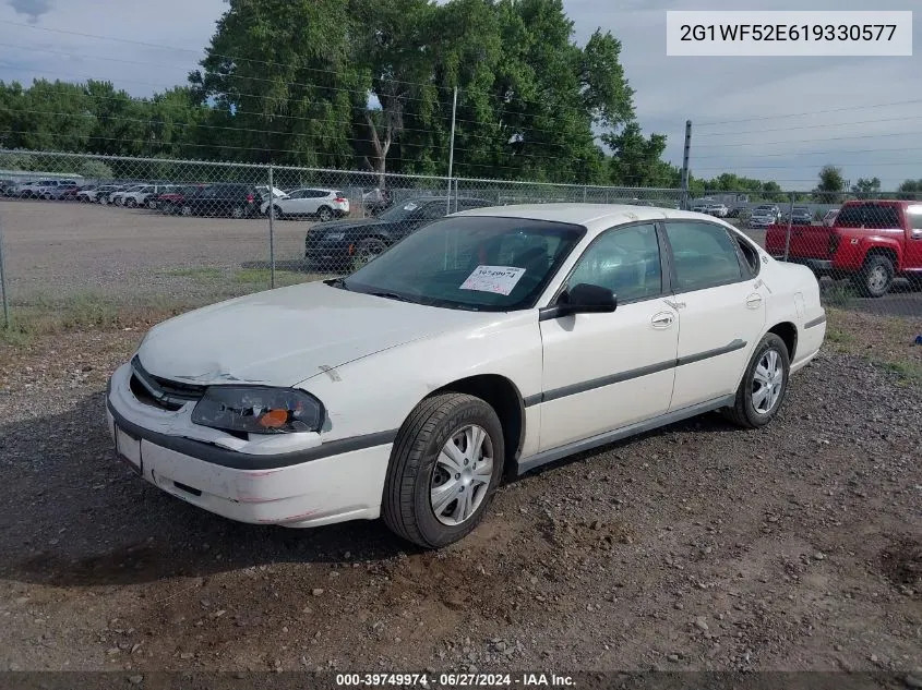 2G1WF52E619330577 2001 Chevrolet Impala