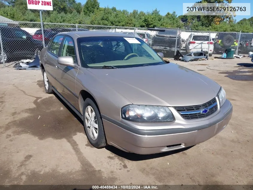 2002 Chevrolet Impala VIN: 2G1WF55E629126763 Lot: 40459434