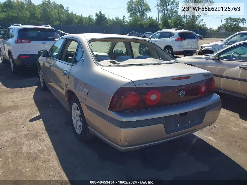 2002 Chevrolet Impala VIN: 2G1WF55E629126763 Lot: 40459434