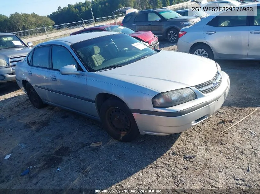 2002 Chevrolet Impala VIN: 2G1WF52E329376983 Lot: 40505752