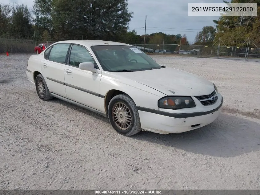 2002 Chevrolet Impala VIN: 2G1WF55E429122050 Lot: 40748111