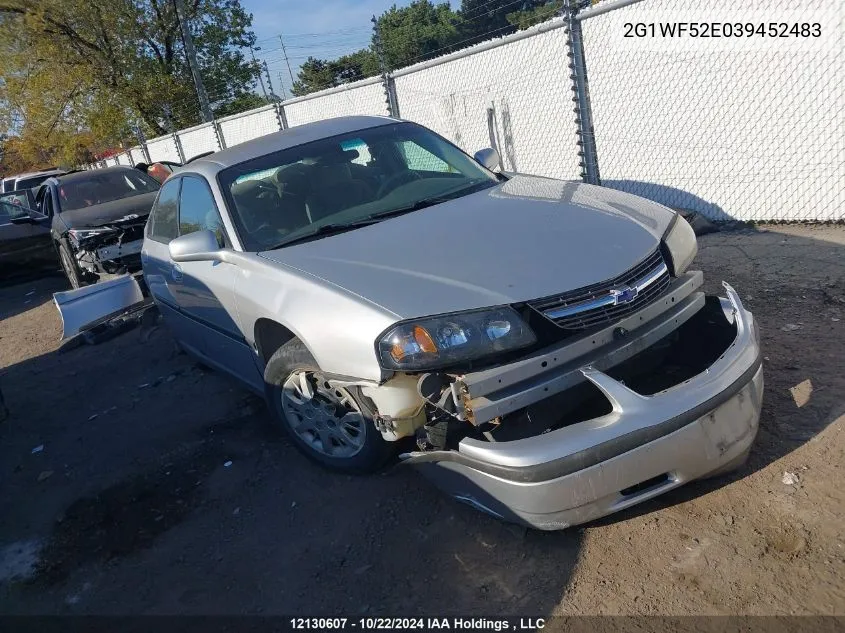 2003 Chevrolet Impala VIN: 2G1WF52E039452483 Lot: 12130607