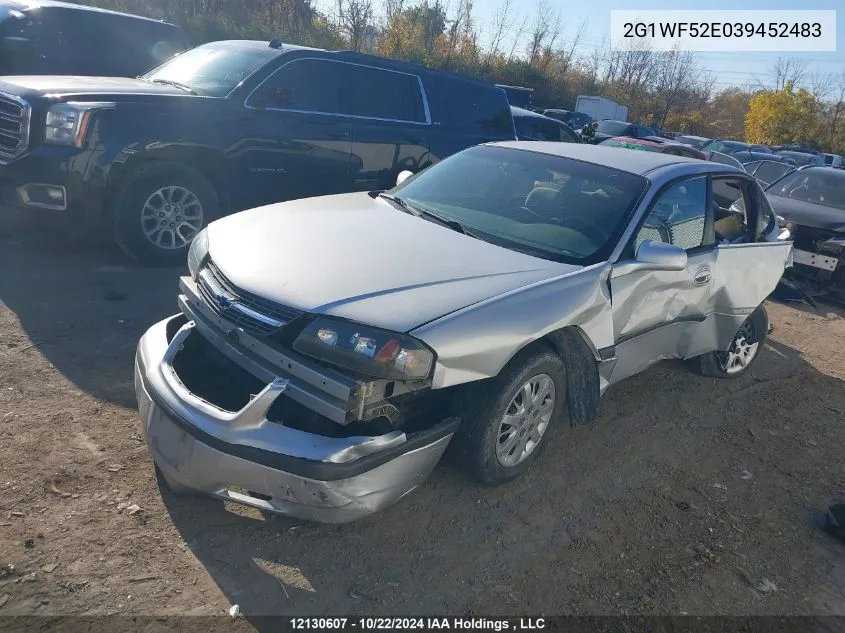 2003 Chevrolet Impala VIN: 2G1WF52E039452483 Lot: 12130607