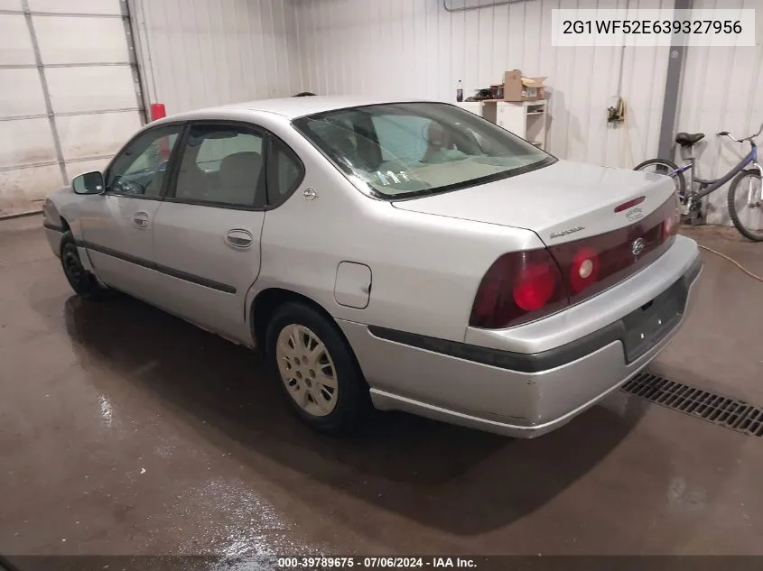 2003 Chevrolet Impala VIN: 2G1WF52E639327956 Lot: 39789675