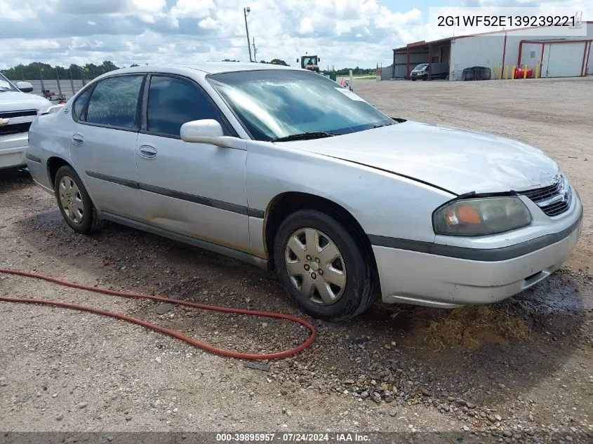 2003 Chevrolet Impala VIN: 2G1WF52E139239221 Lot: 39895957