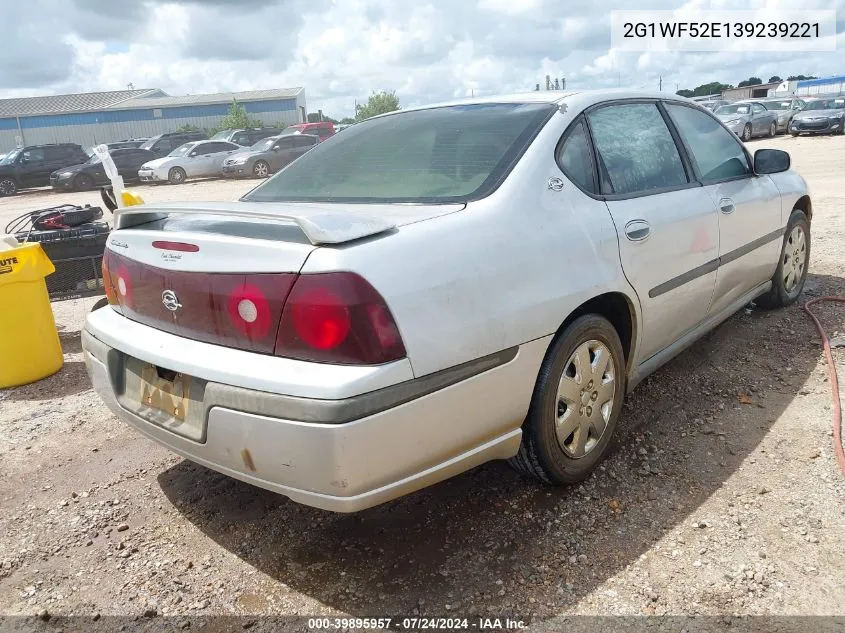 2G1WF52E139239221 2003 Chevrolet Impala