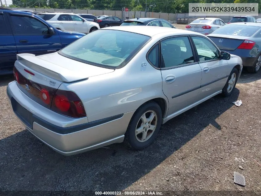 2G1WH52K339439534 2003 Chevrolet Impala Ls