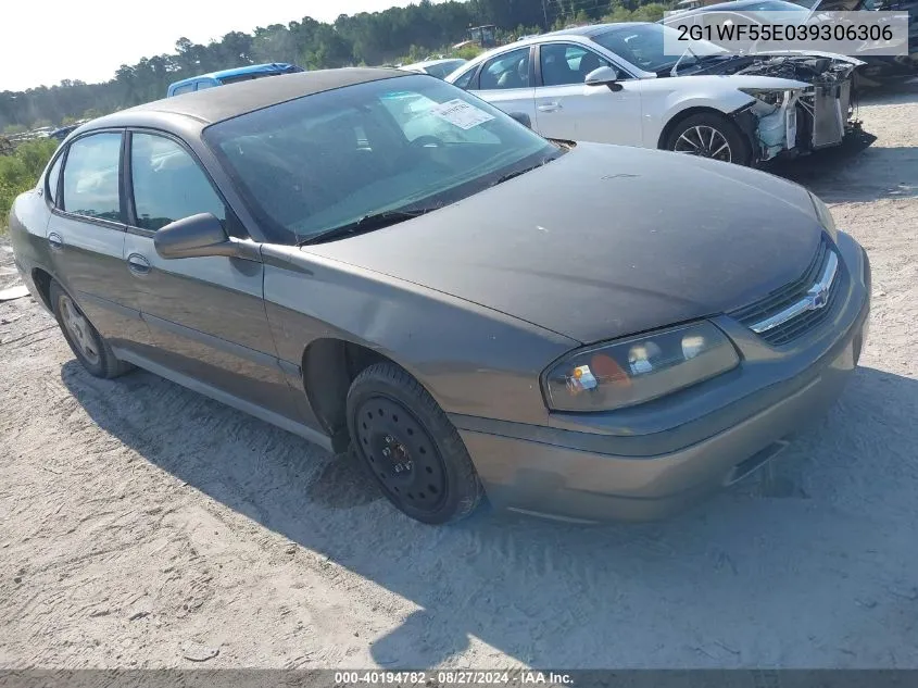 2003 Chevrolet Impala VIN: 2G1WF55E039306306 Lot: 40194782