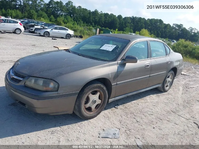 2G1WF55E039306306 2003 Chevrolet Impala