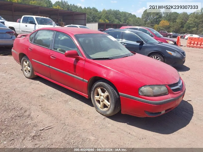 2003 Chevrolet Impala Ls VIN: 2G1WH52K239307333 Lot: 40205050