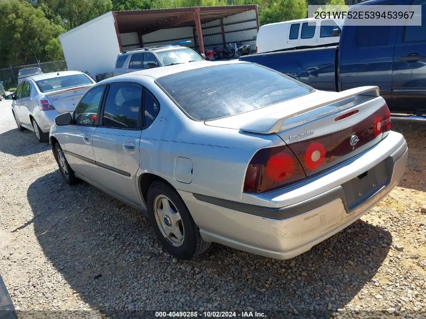 2003 Chevrolet Impala VIN: 2G1WF52E539453967 Lot: 40490285