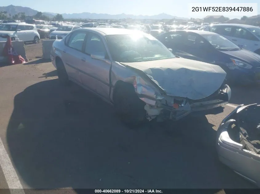 2003 Chevrolet Impala VIN: 2G1WF52E839447886 Lot: 40662089