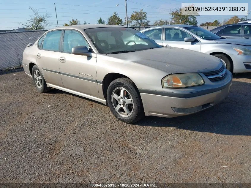 2003 Chevrolet Impala Ls VIN: 2G1WH52K439128873 Lot: 40675915