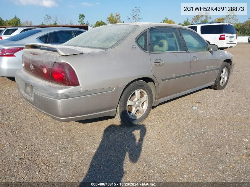 2003 Chevrolet Impala Ls VIN: 2G1WH52K439128873 Lot: 40675915