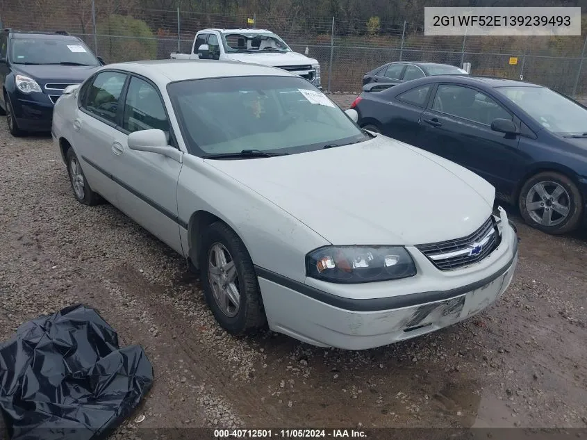 2003 Chevrolet Impala VIN: 2G1WF52E139239493 Lot: 40712501