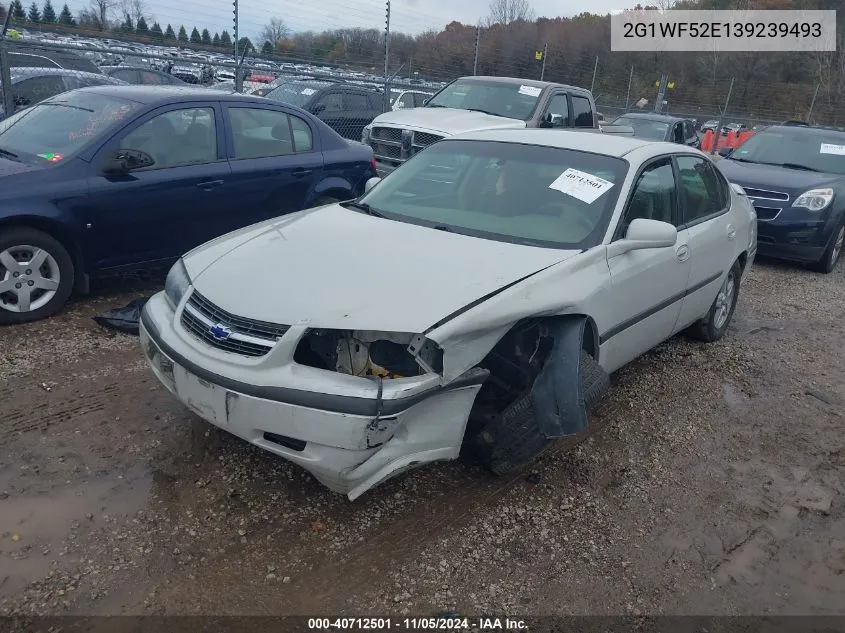 2003 Chevrolet Impala VIN: 2G1WF52E139239493 Lot: 40712501