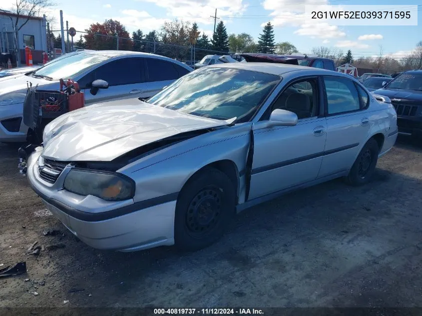 2G1WF52E039371595 2003 Chevrolet Impala