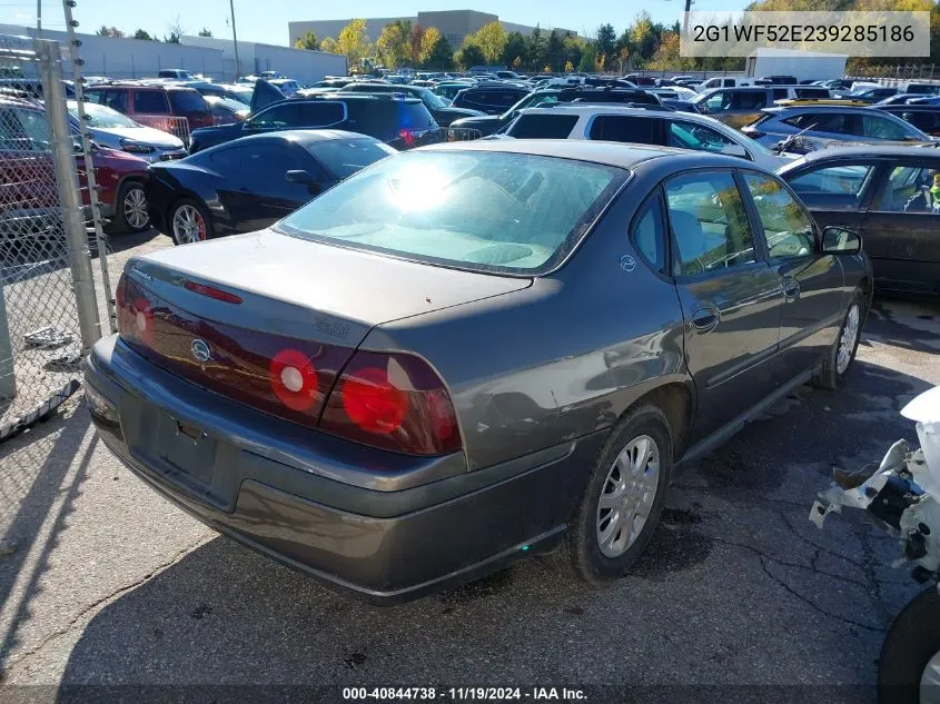 2003 Chevrolet Impala VIN: 2G1WF52E239285186 Lot: 40844738