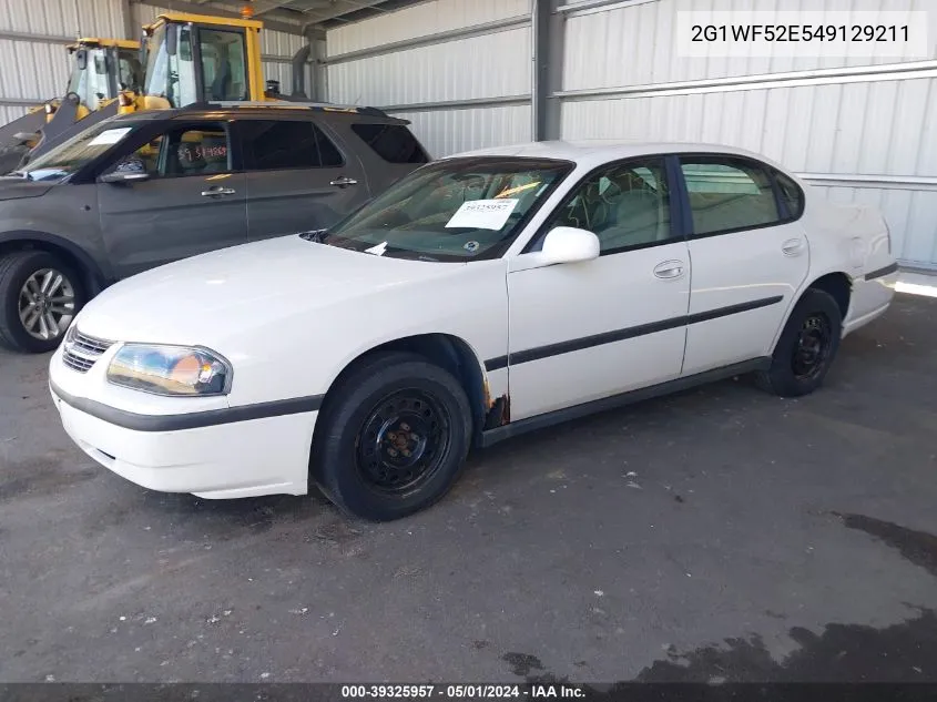 2G1WF52E549129211 2004 Chevrolet Impala