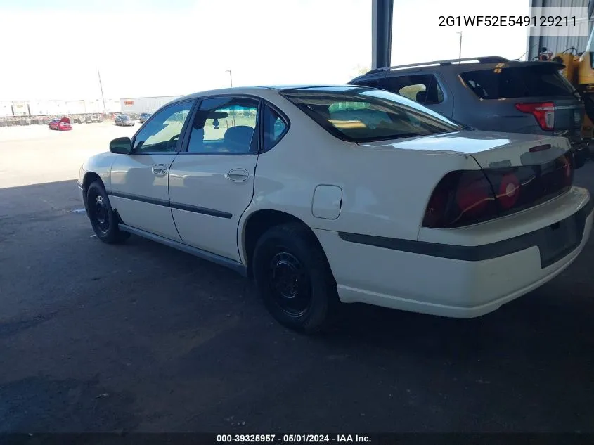 2004 Chevrolet Impala VIN: 2G1WF52E549129211 Lot: 39325957