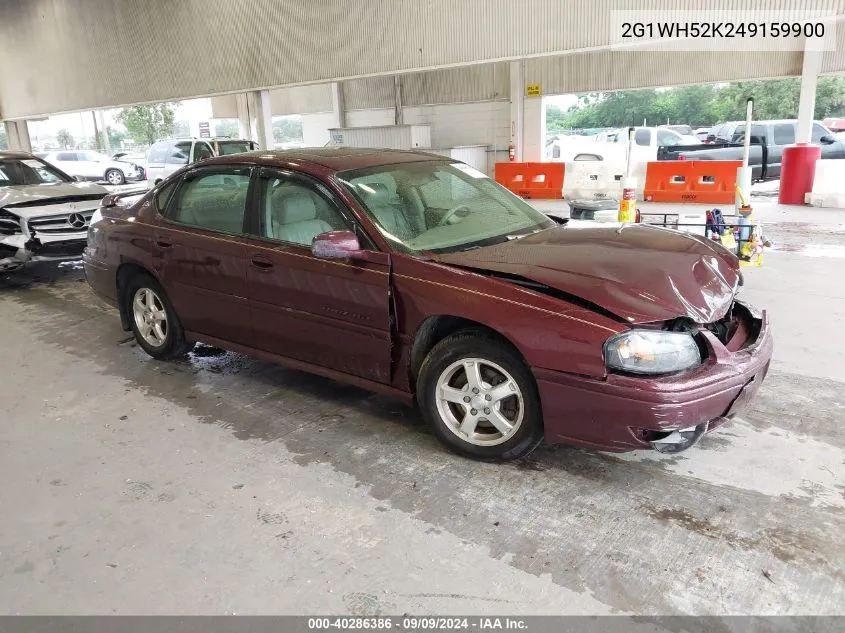 2G1WH52K249159900 2004 Chevrolet Impala Ls