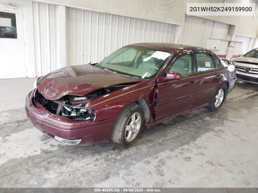 2G1WH52K249159900 2004 Chevrolet Impala Ls