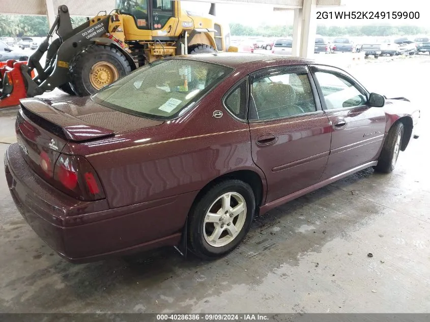 2G1WH52K249159900 2004 Chevrolet Impala Ls