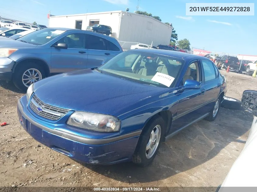 2004 Chevrolet Impala VIN: 2G1WF52E449272828 Lot: 40353934