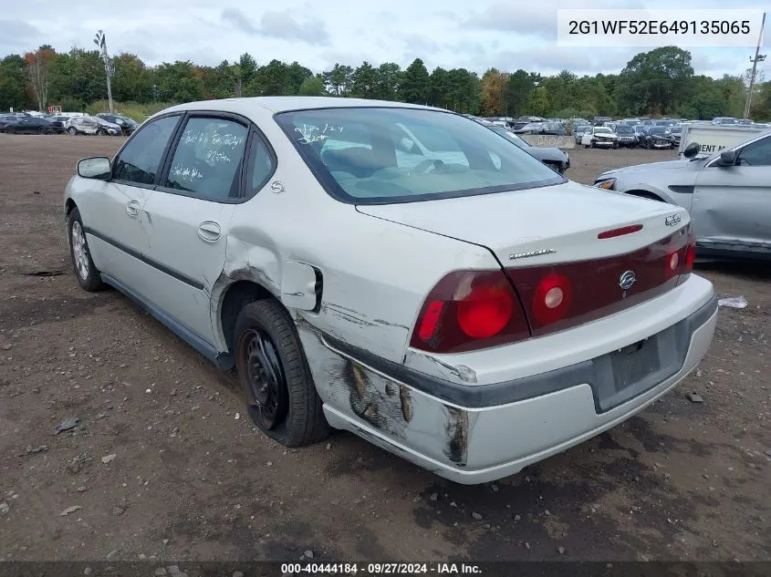 2G1WF52E649135065 2004 Chevrolet Impala