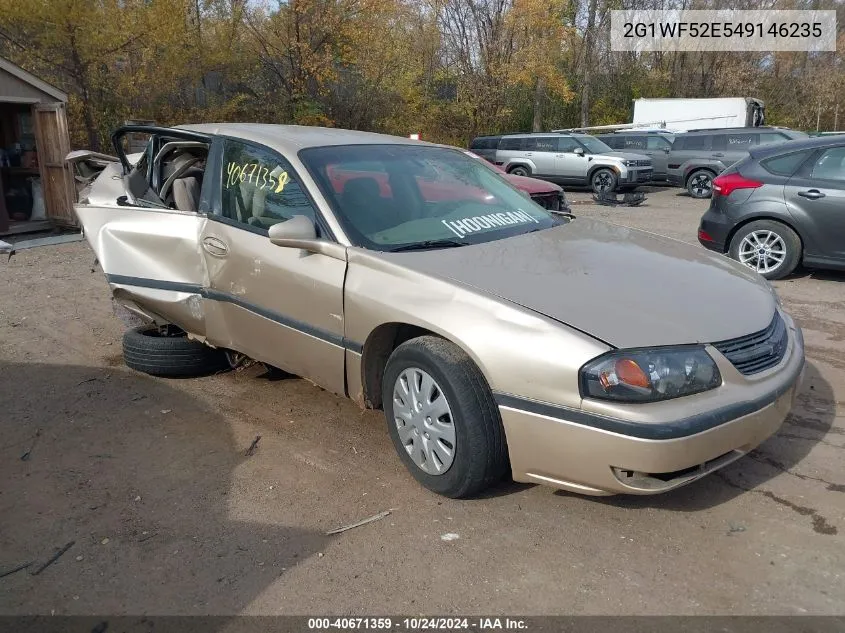 2G1WF52E549146235 2004 Chevrolet Impala