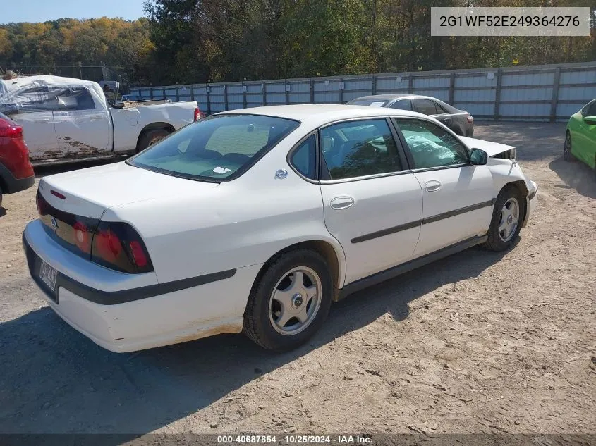 2G1WF52E249364276 2004 Chevrolet Impala