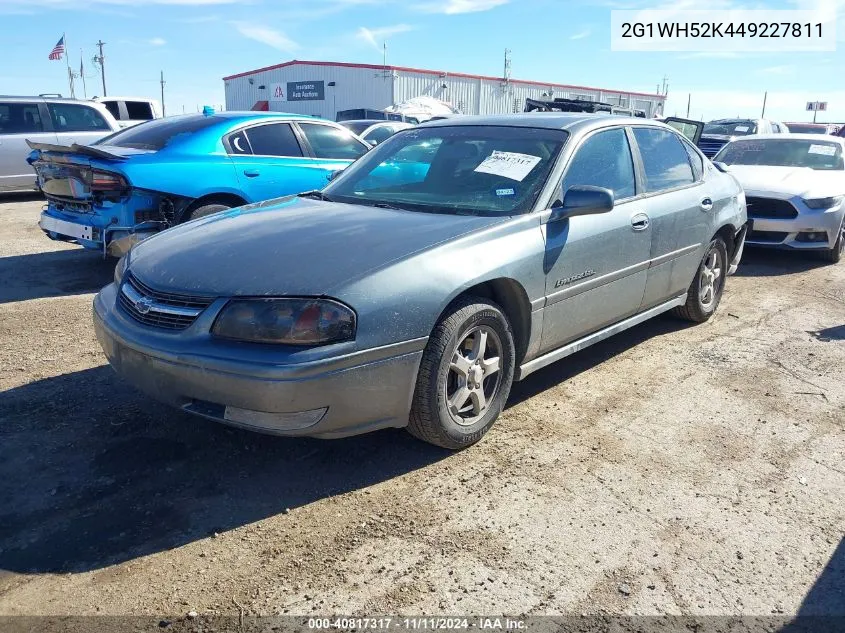 2004 Chevrolet Impala Ls VIN: 2G1WH52K449227811 Lot: 40817317