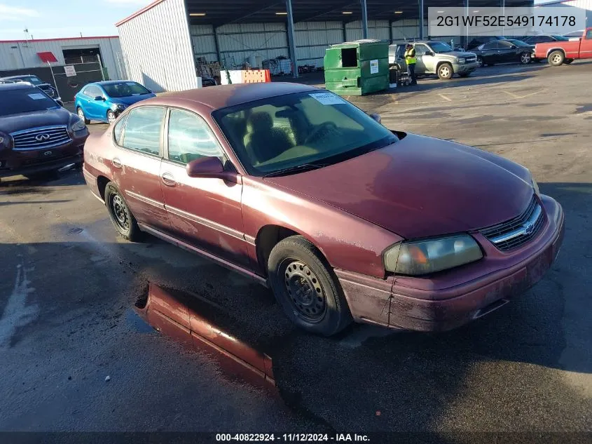 2G1WF52E549174178 2004 Chevrolet Impala