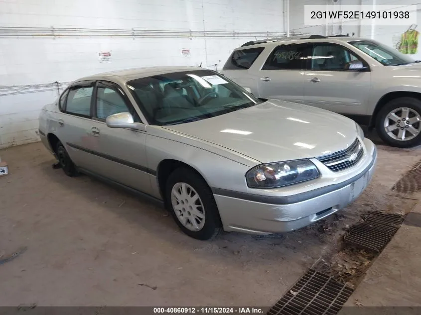 2G1WF52E149101938 2004 Chevrolet Impala