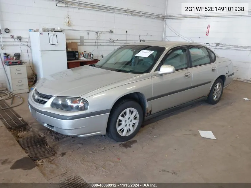 2G1WF52E149101938 2004 Chevrolet Impala