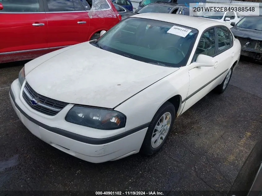 2004 Chevrolet Impala VIN: 2G1WF52E849388548 Lot: 40901102