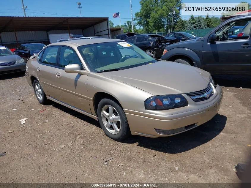 2005 Chevrolet Impala Ls VIN: 2G1WH52K659306088 Lot: 39766019