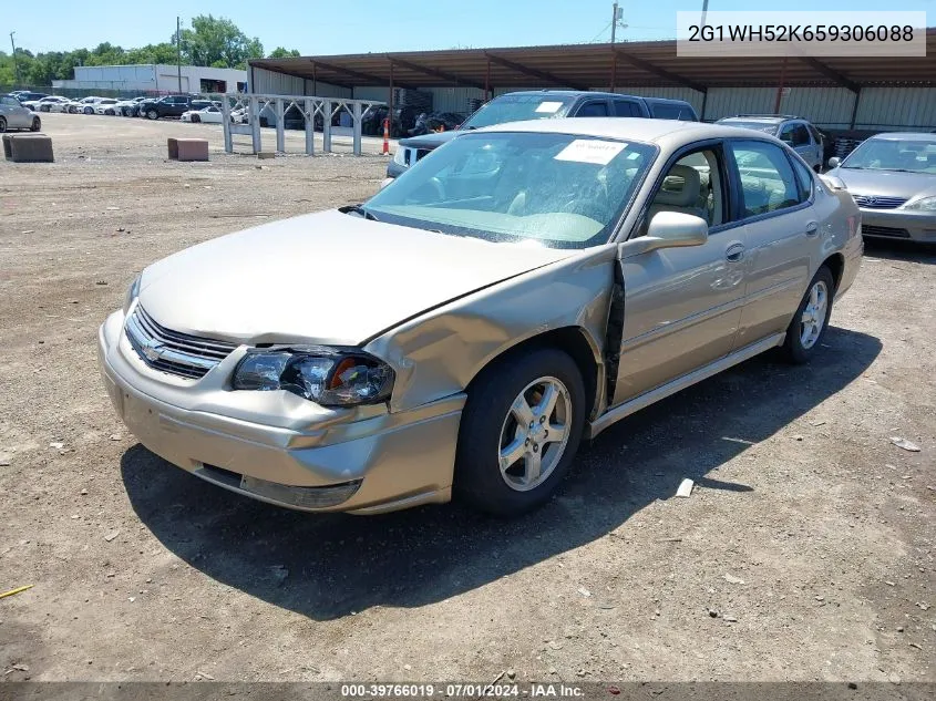 2005 Chevrolet Impala Ls VIN: 2G1WH52K659306088 Lot: 39766019