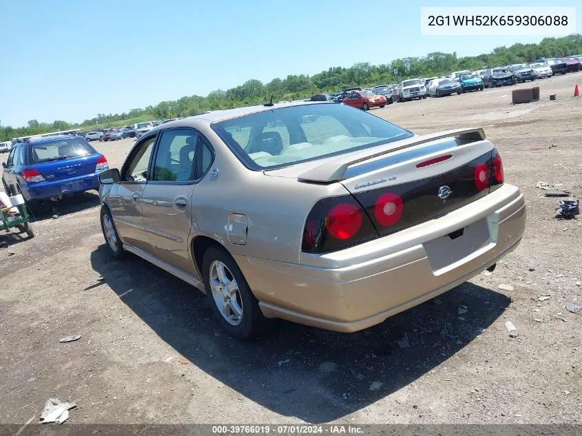 2005 Chevrolet Impala Ls VIN: 2G1WH52K659306088 Lot: 39766019