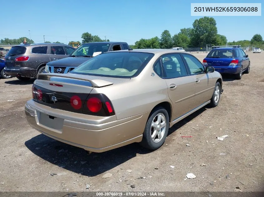 2005 Chevrolet Impala Ls VIN: 2G1WH52K659306088 Lot: 39766019