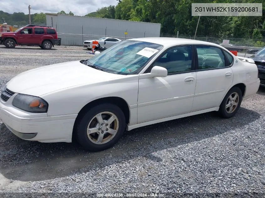 2G1WH52K159200681 2005 Chevrolet Impala Ls