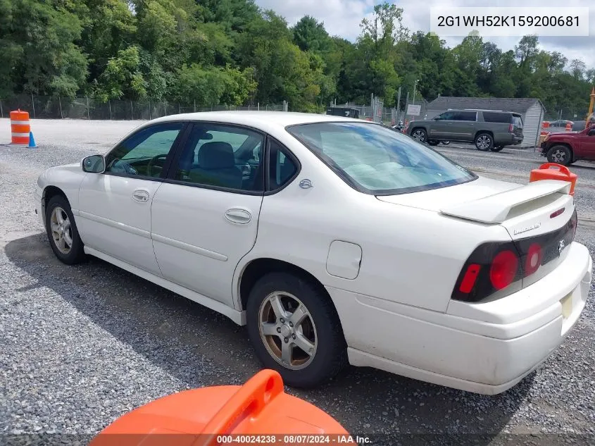 2G1WH52K159200681 2005 Chevrolet Impala Ls