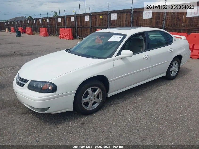 2G1WH52K859354823 2005 Chevrolet Impala Ls