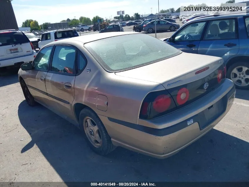 2005 Chevrolet Impala VIN: 2G1WF52E359395294 Lot: 40141549